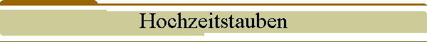 Hochzeitstauben